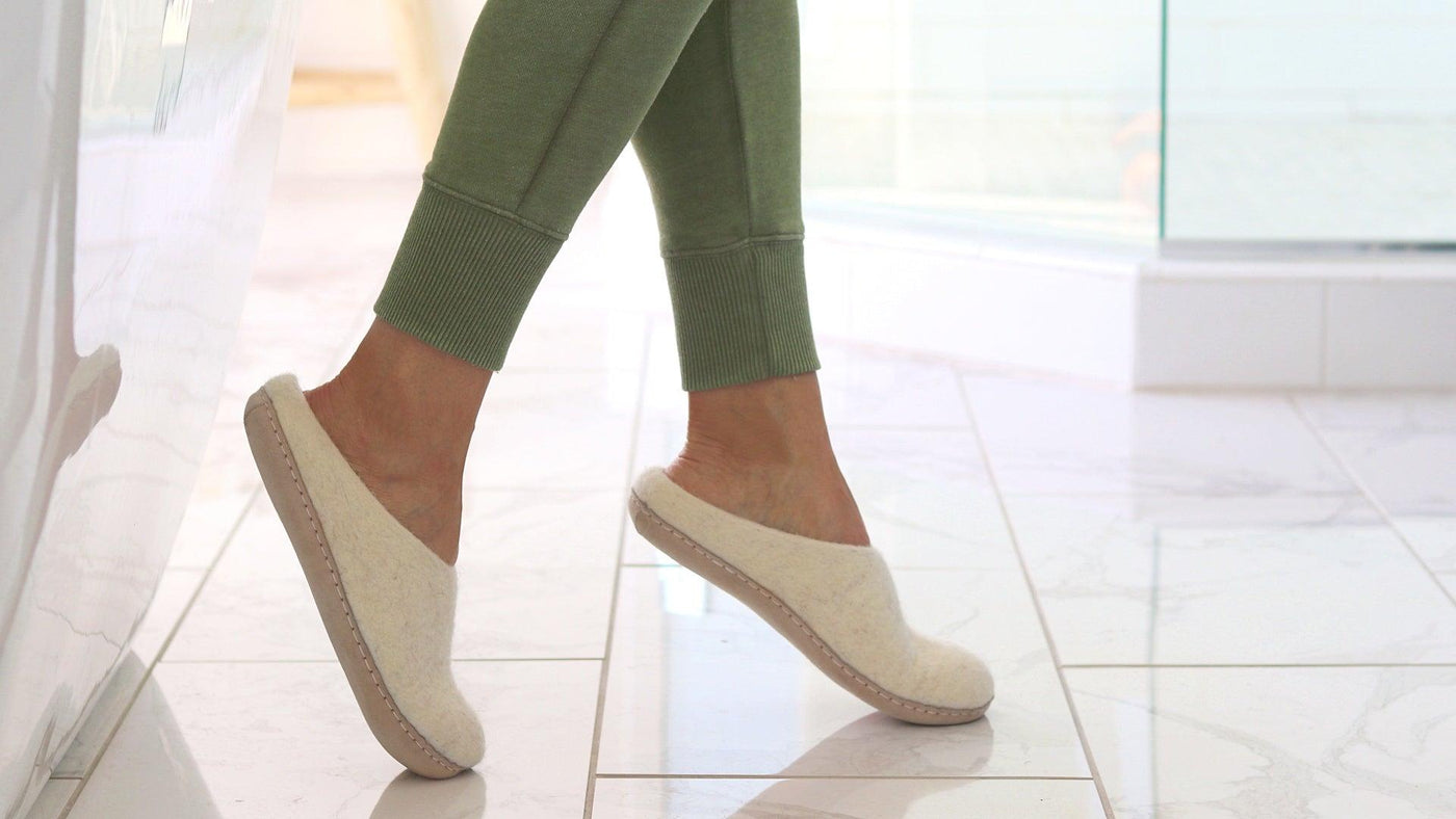Why Nootkas SoftSoled Slippers Are Ideal for Wood and Tile Floors