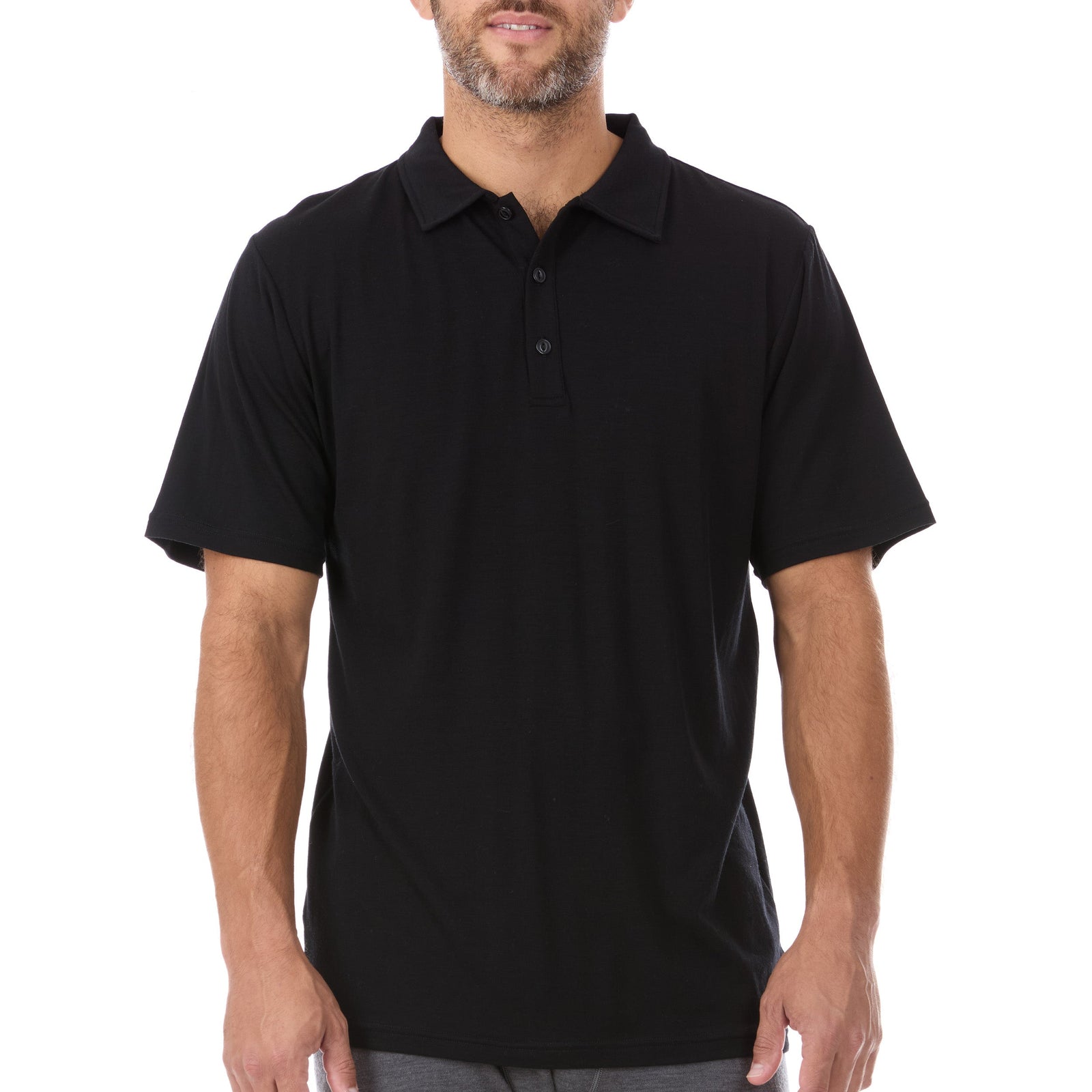 Micro Weight - Men's Wool Polo Woolverino