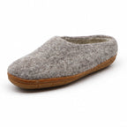 Mens Astoria Wool House Slipper with Rubber Sole