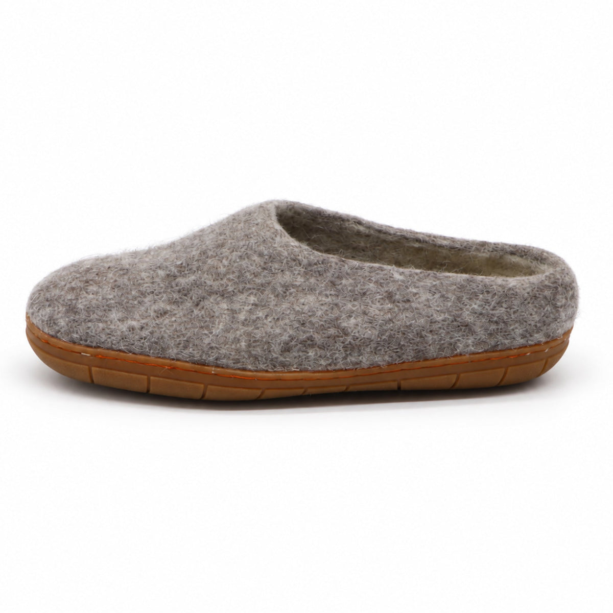 Womens Astoria Wool House Slipper with Rubber Sole