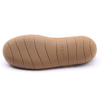 Womens Victoria Wool House Shoe with Rubber Sole