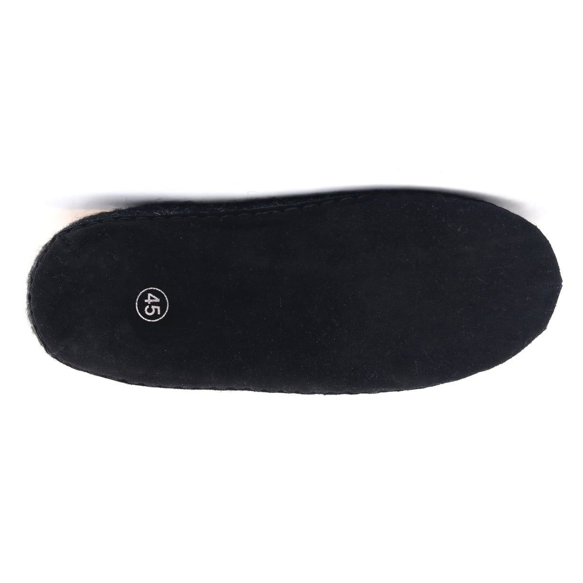 Mens Astoria Noir Wool House Slippers