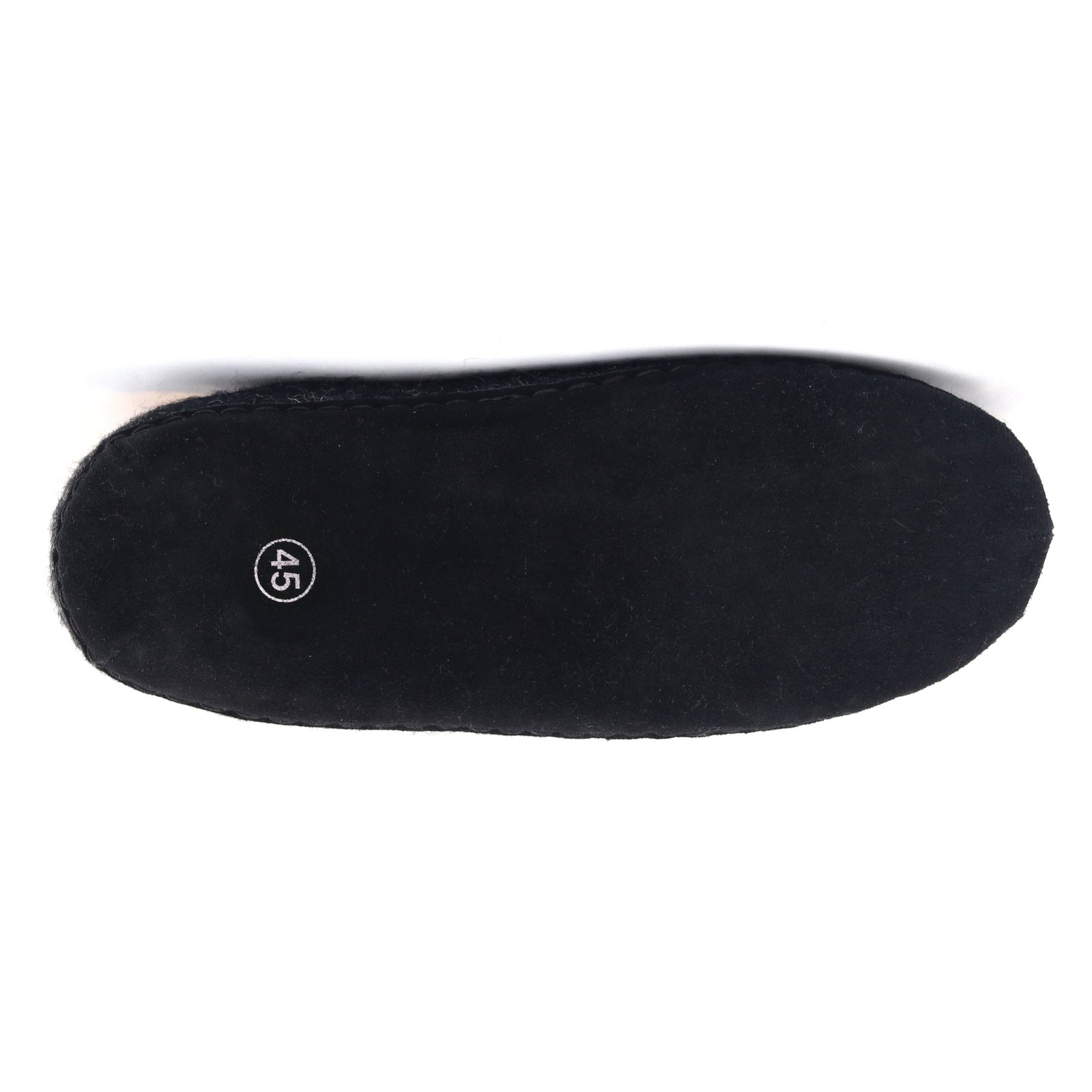 Mens Astoria Noir Wool House Slippers