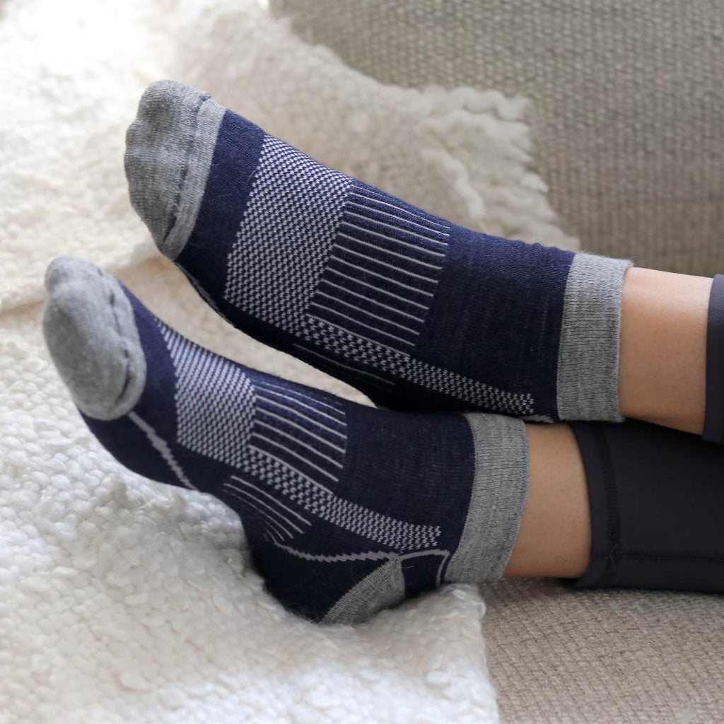 Alpaca Wool Ankle Sport Sock - Nootkas