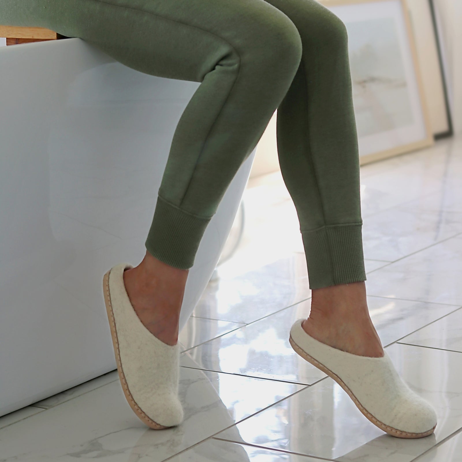 Womens Astoria Wool House Slippers