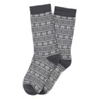 Nootkas Alpaca Wool Nordic Sock in  Gray