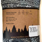 Nootkas Alpaca Wool Nordic Sock sizing