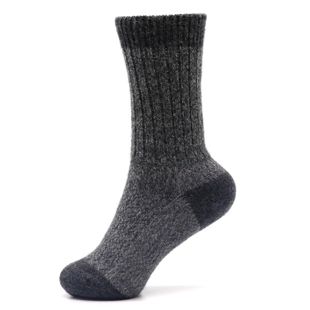 Nootkas Alpaca Wool Boot Sock in  Gray